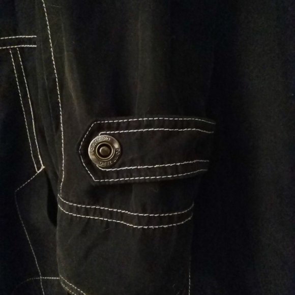 Vintage Y2K Hooded Light Fall Utility Jacket - Picture 5 of 13